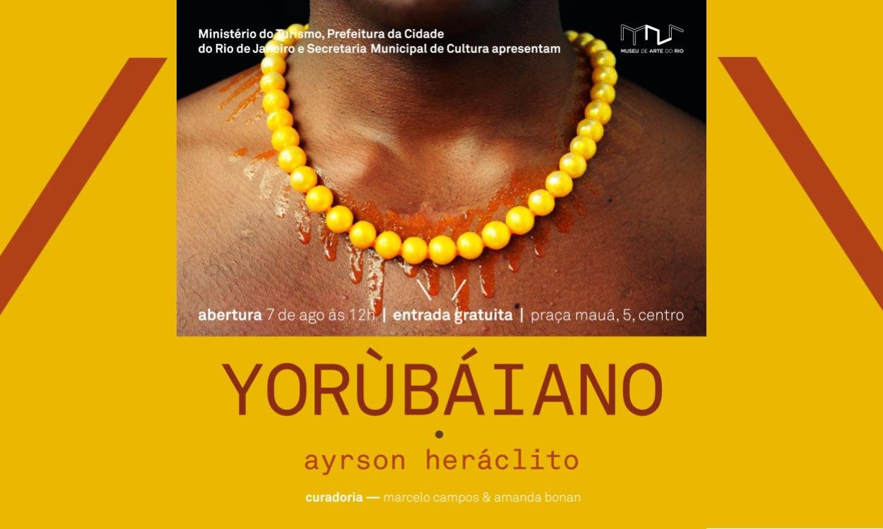 AYRSON HERÁCLITO INAUGURA “YORÙBÁIANO” NO MUSEU DE ARTE DO RIO