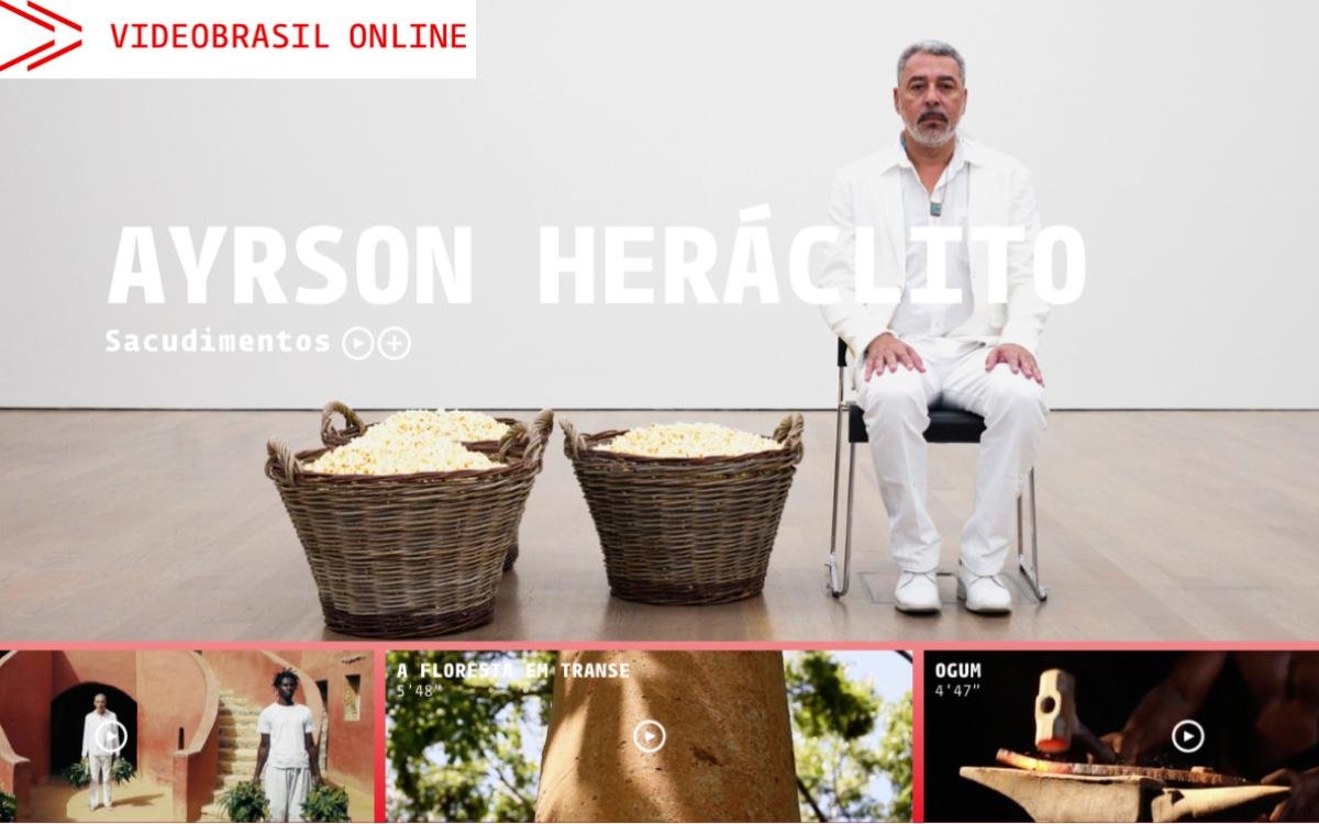 VIDEOBRASIL APRESENTA MOSTRA VIRTUAL DE AYRSON HERÁCLITO