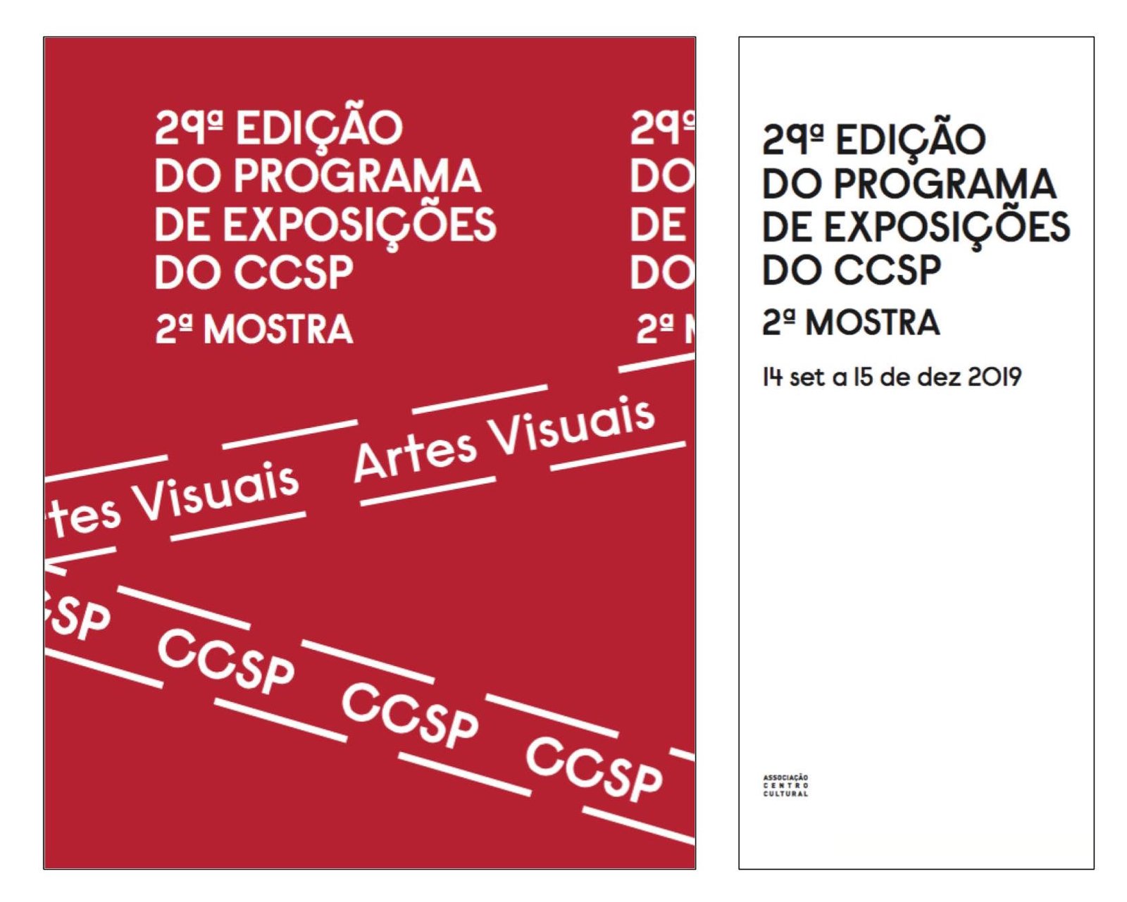 BAIXE O CATÁLOGO DA 2ª MOSTRA DO 29º PROGRAMA DE EXPOSIÇÕES DO CCSP (2019)