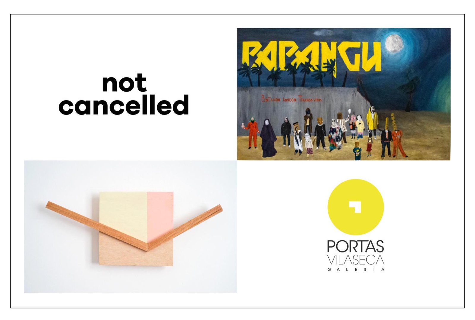 PORTAS VILASECA GALERIA APRESENTA MAIS DUAS EXPOSIÇÕES NA EDIÇÃO BRASILEIRA DA FEIRA INTERNACIONAL ONLINE “NOT CANCELLED”