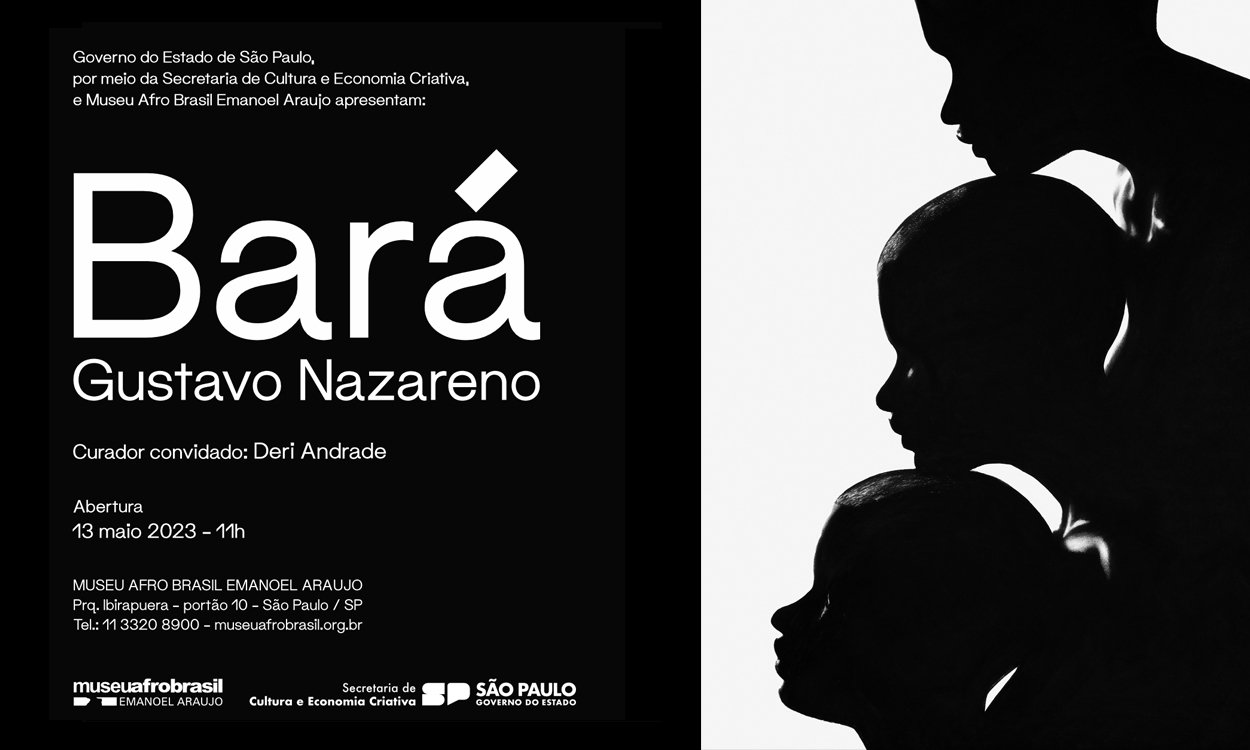 GUSTAVO NAZARENO APRESENTA INDIVIDUAL NO MUSEU AFRO BRASIL EMANOEL ARAUJO